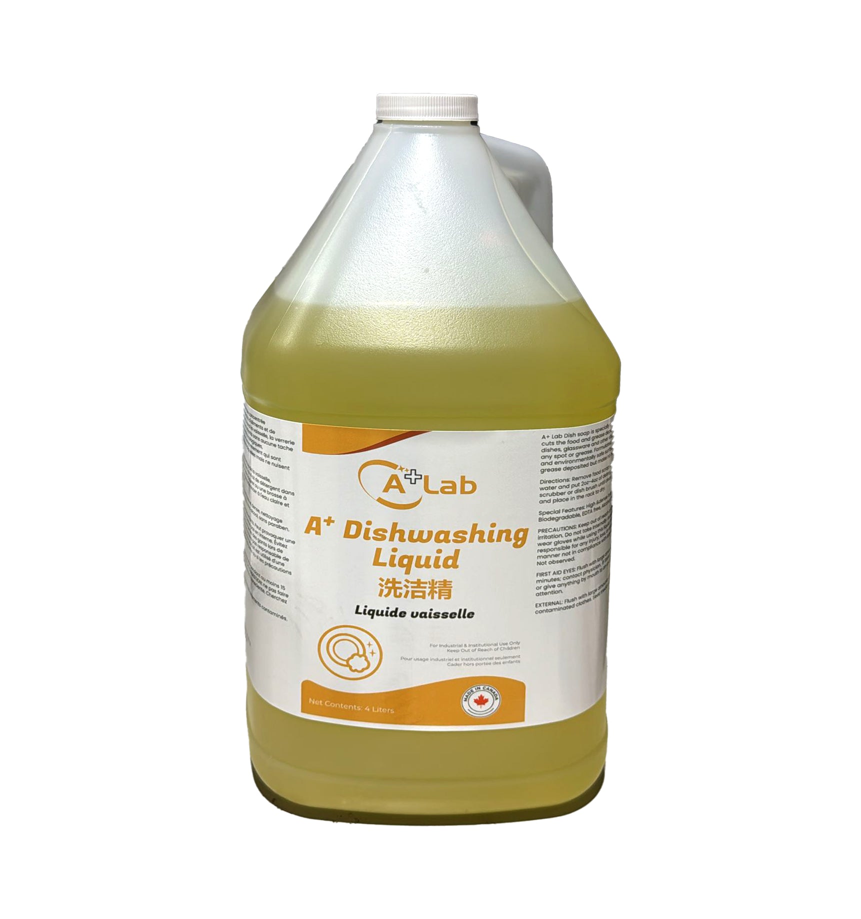 APlus - Dish Soap - Lemon - 4L