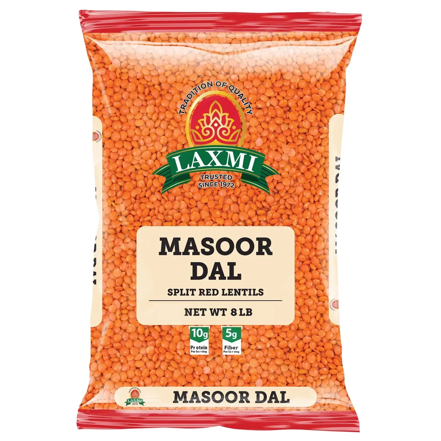 Laxmi - Masoor Dal - 8Lb