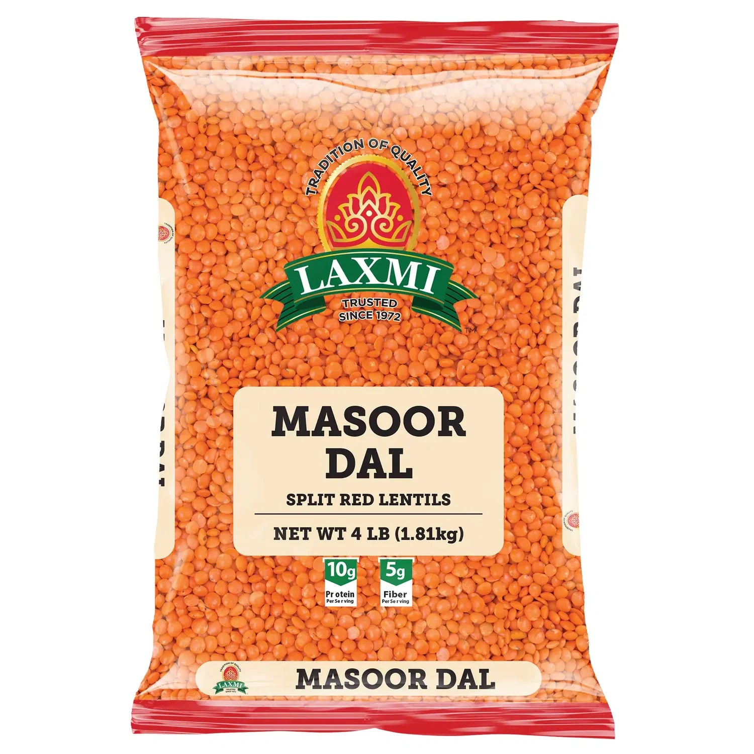 Laxmi - Masoor Dal - 4Lb