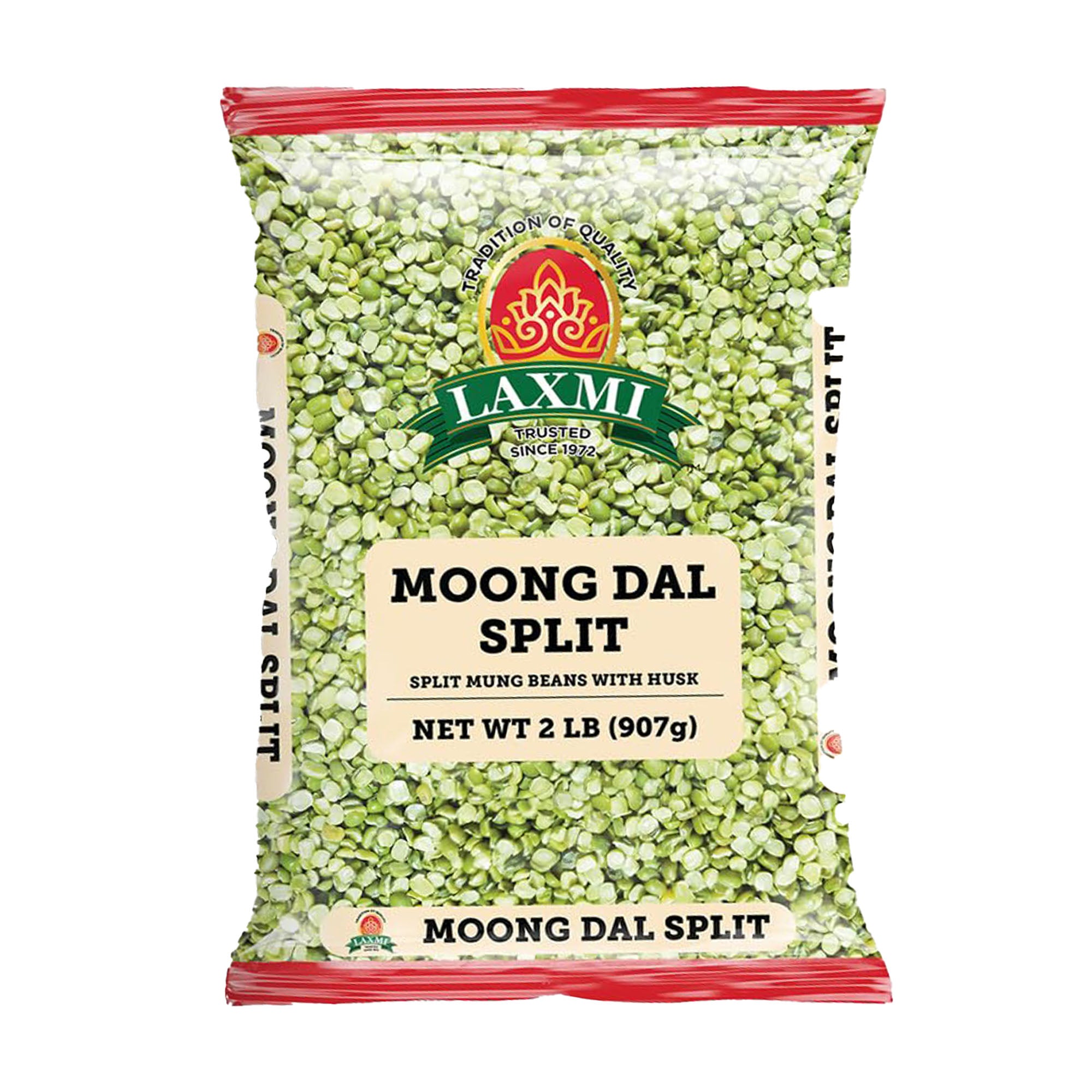 Laxmi - Moong Dal Split - w/skin - 4Lb