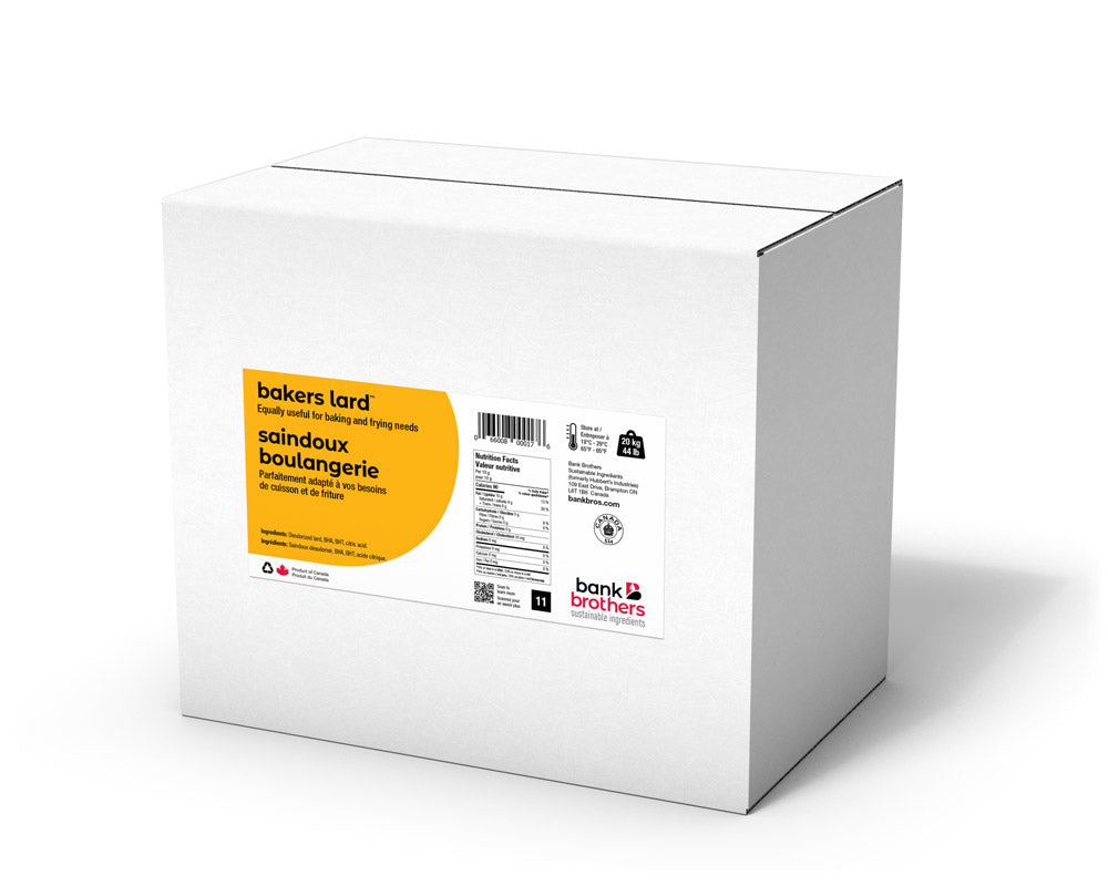 Bank Brothers - Bakers Lard Cube - 20Kg