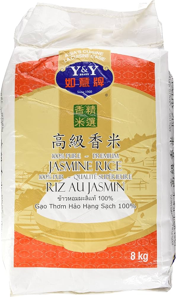 Y&Y - Premium Jasmine Rice - 8 Kg