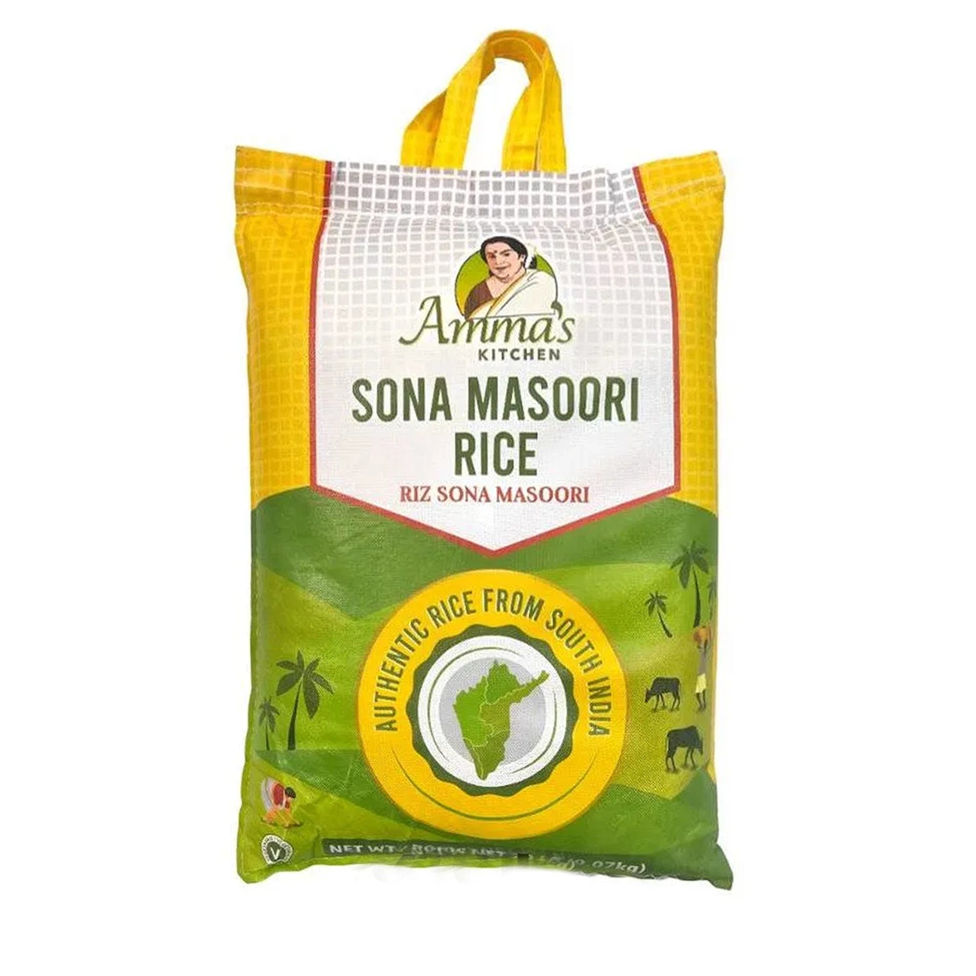 AK - Sona Masoori Rice - 40Lb