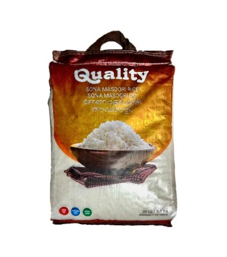 Quality - Sona Masoori Rice - 20Lb