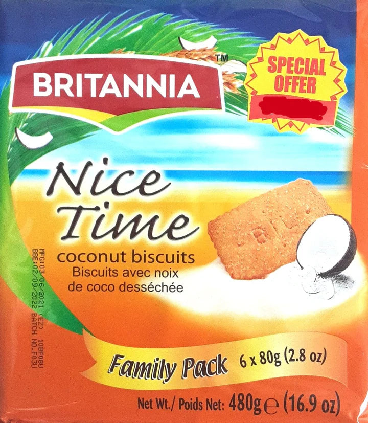 Britannia - Nice Time(Family Pack) - 80g