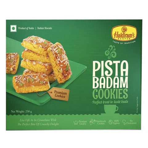 Haldiram's - Pista Badam Cookies - 250g