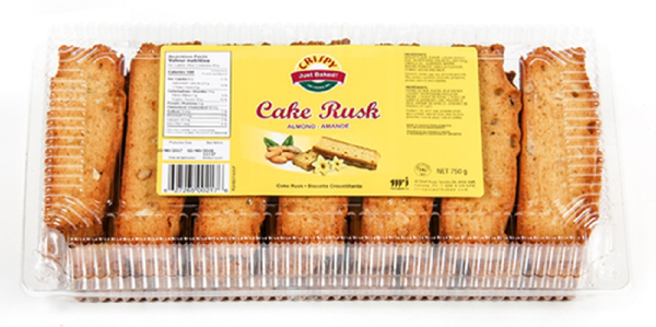 Crispy - Cake Rusk Eggless - 550g