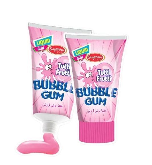 Mayfair - Sweetway Tube Gum Tutti Frutti - 45g