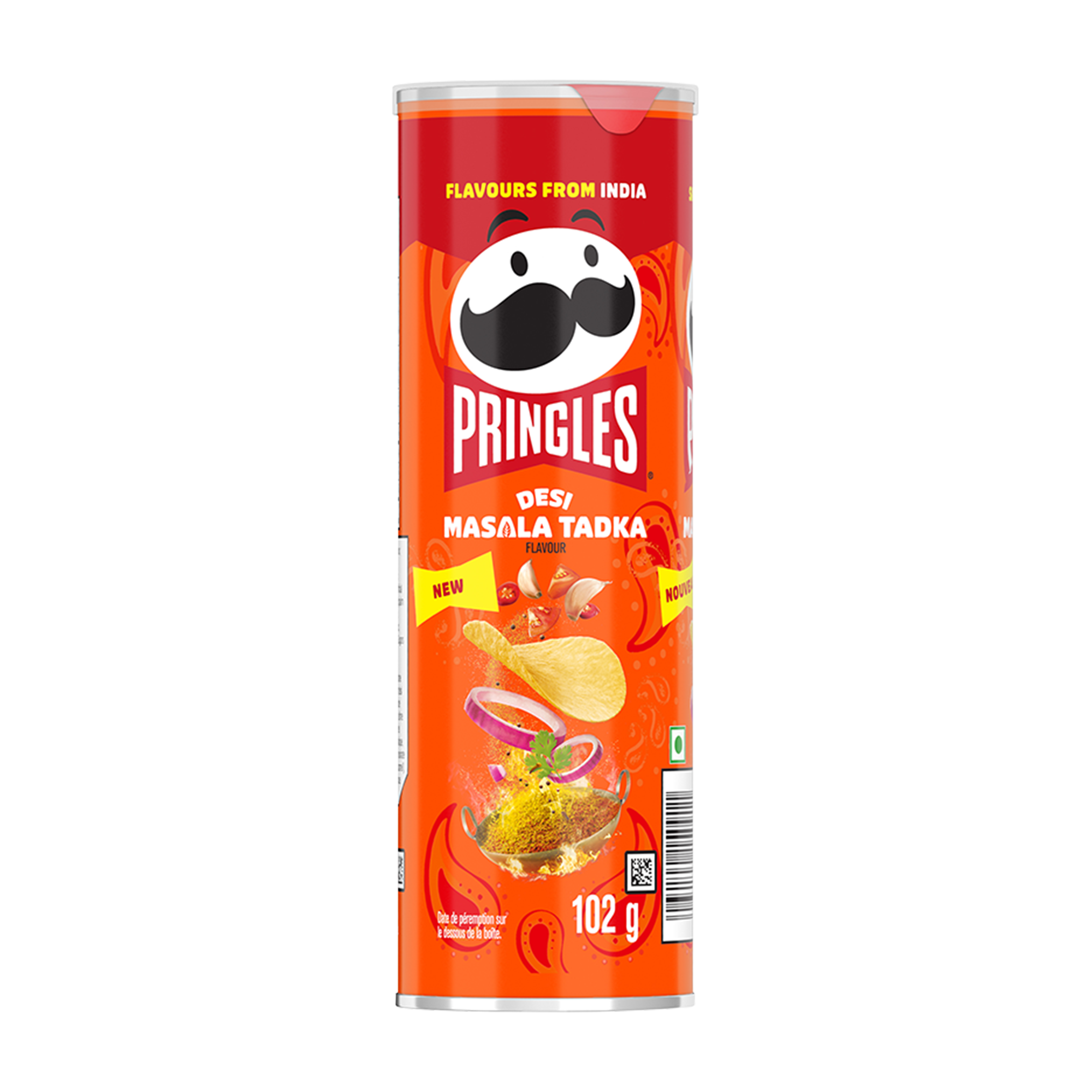 Pringles Desi Masala Tadka Chips - 102g