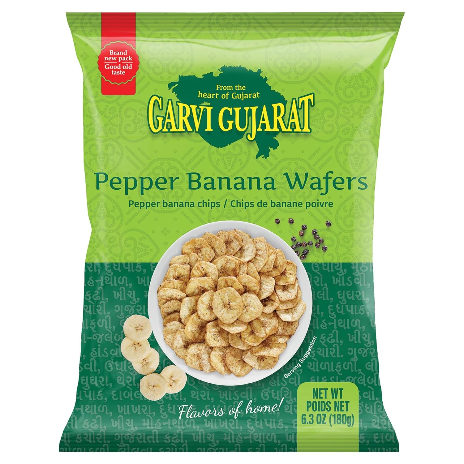 Garvi Gujarat - Banana Chips Pepper - 180g