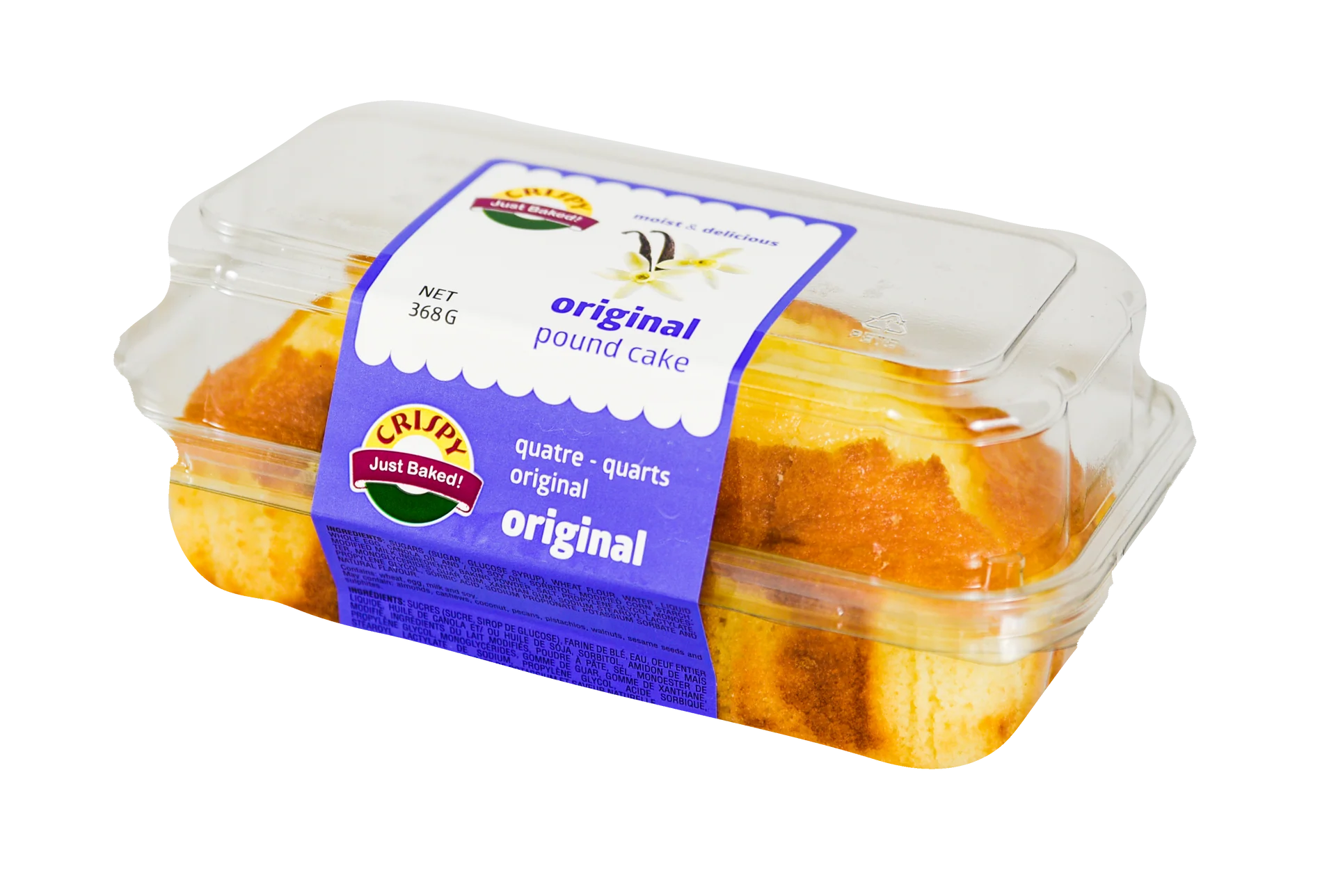 Crispy - Original Pound Cake - 368g