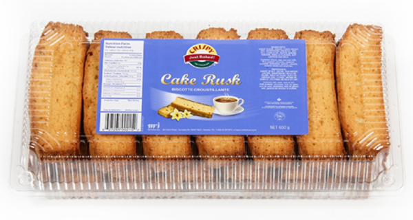 Crispy - Cake Rusk - 550g