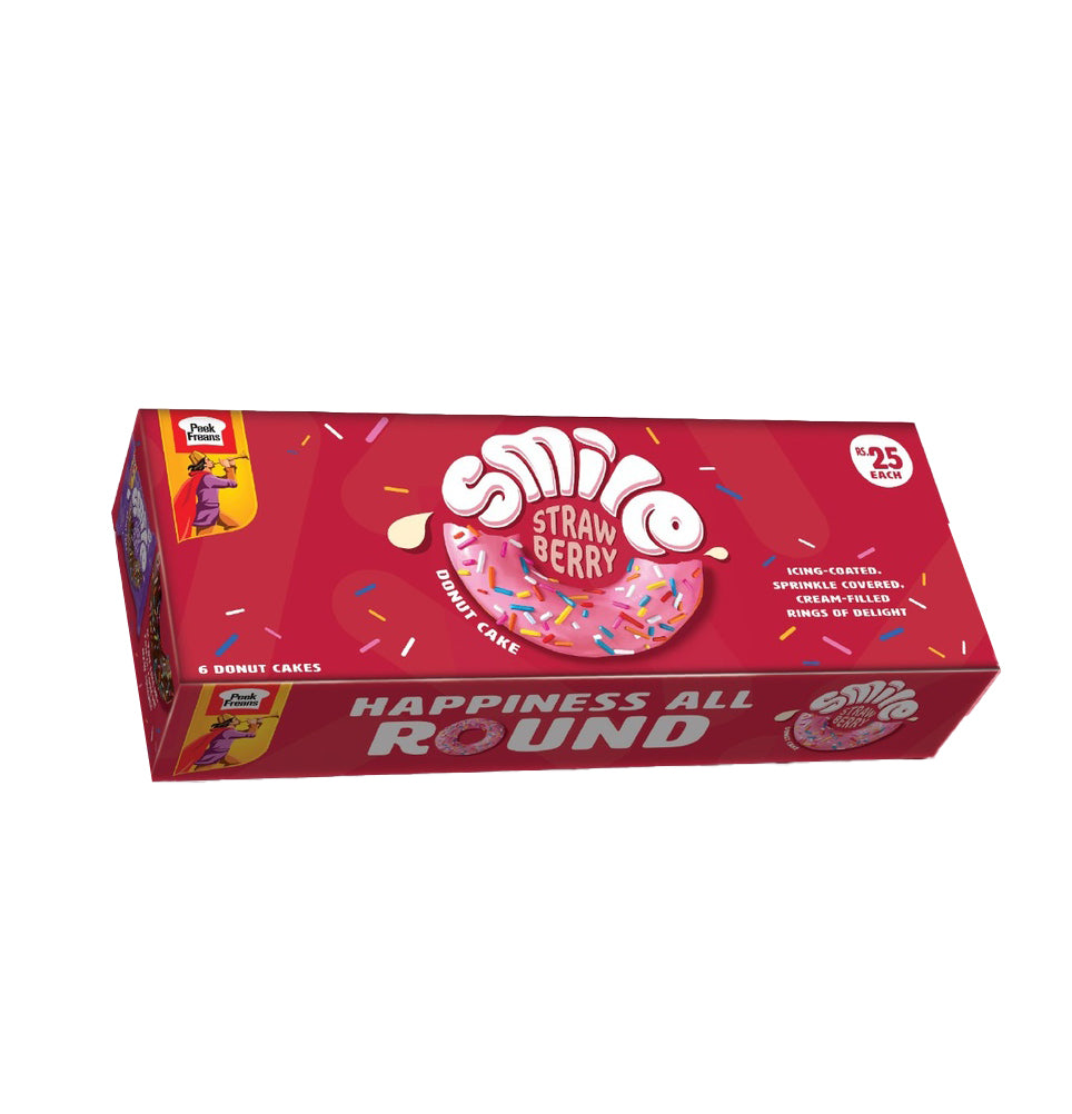 EBM - Donut Cake Smiles - Strawberry - 234g