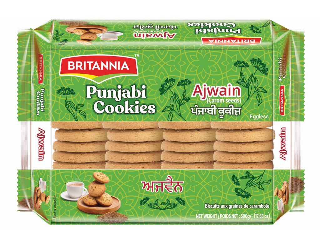 Britannia - Punjabi Ajwain Cookies - 500g