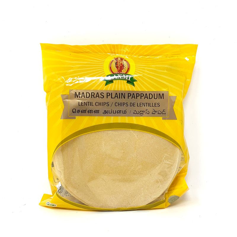 Laxmi - Yellow Madras Papad - 200g