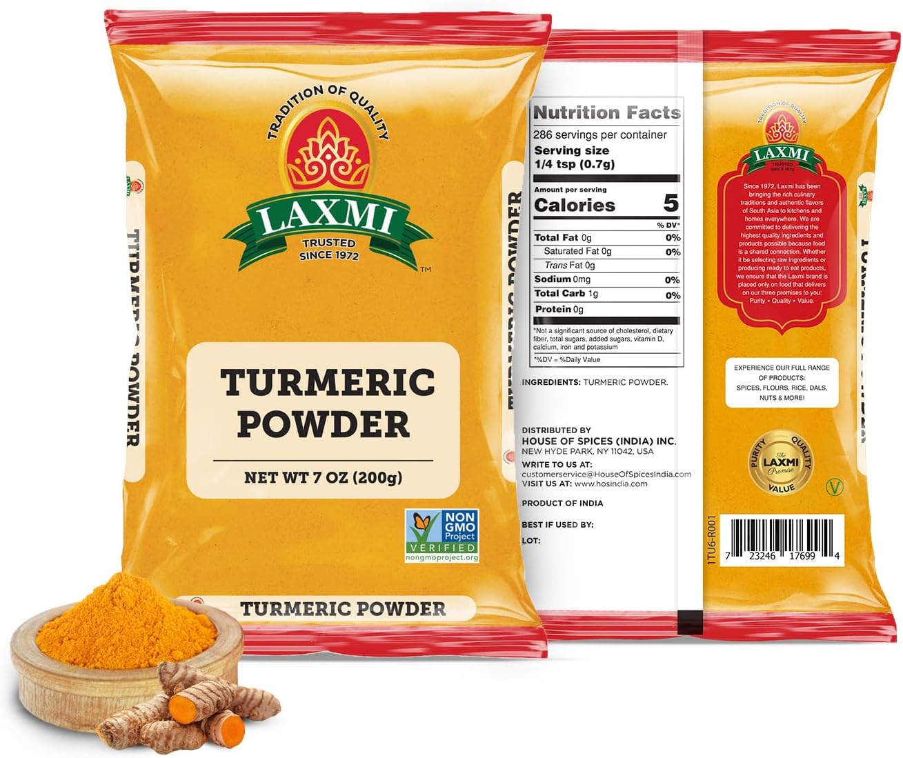 Laxmi - Turmeric Powder - 200g