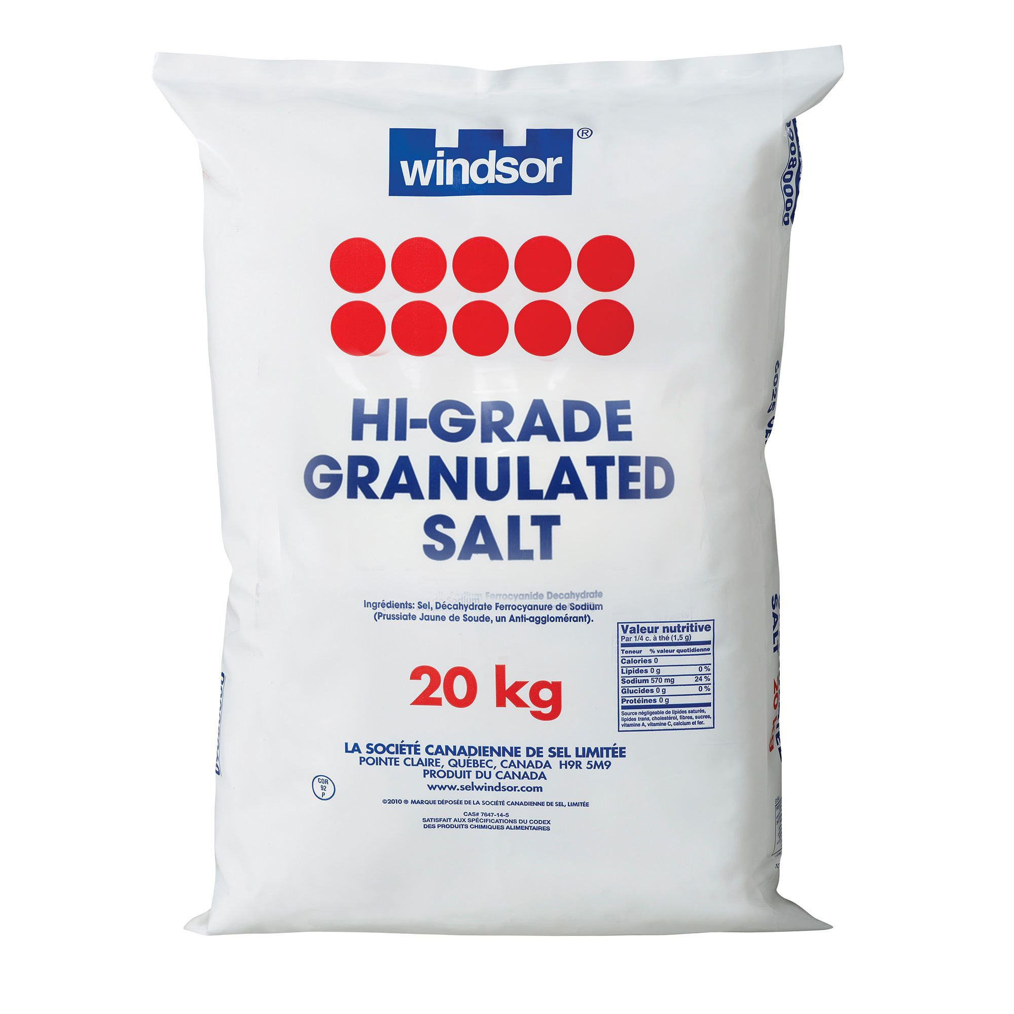 Windsor - Salt Fine - 20Kg