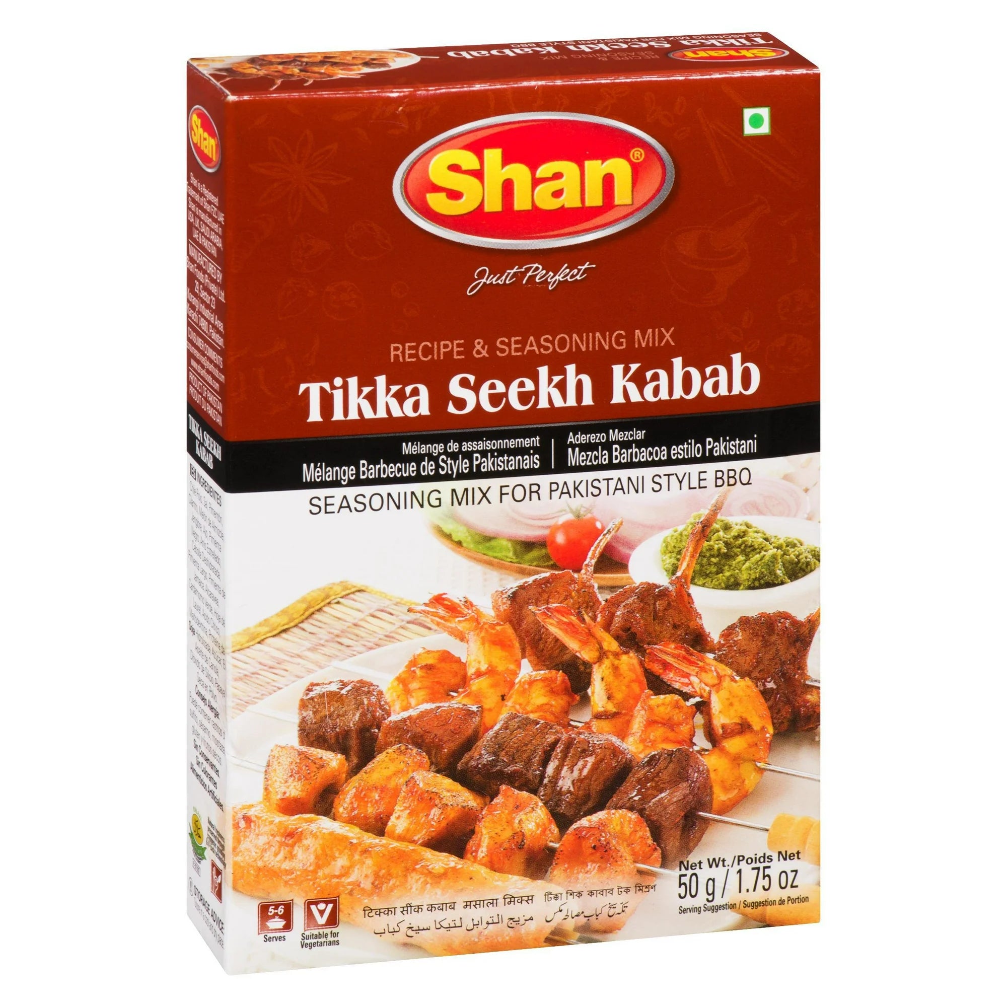 Shan - Tikka Seekh Kebab. - 50g