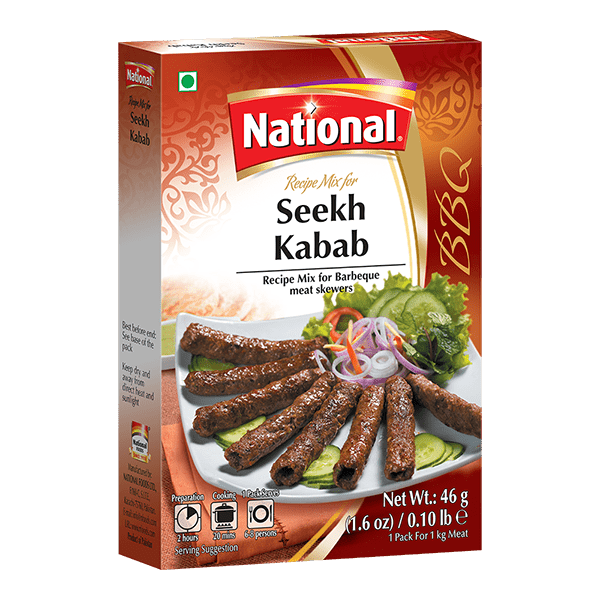 National - Seekh Kebab Masala - 46g