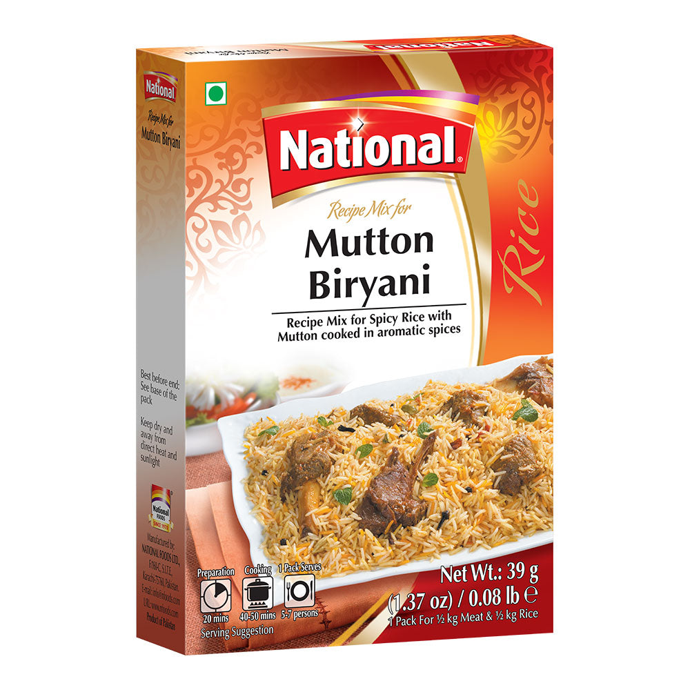 National - Mutton Biryani Masala - 39g