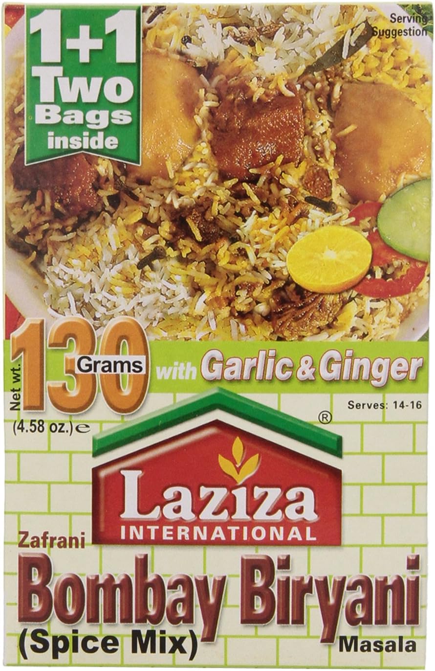 Laziza - Zafrani Bombay Biryani Masala - 130g