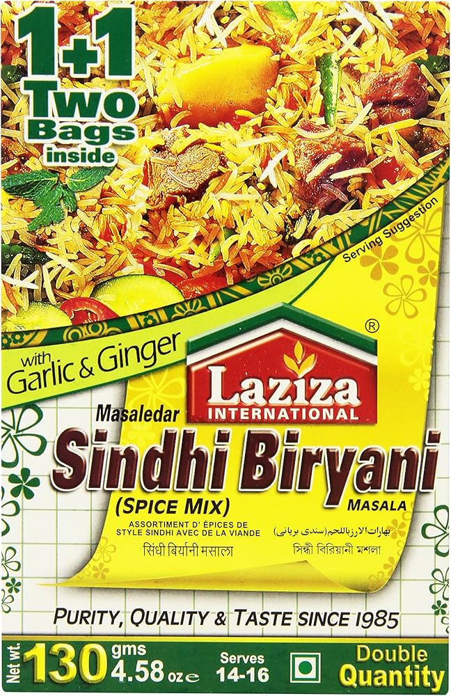 Laziza - Sindhi Biryani Masala - 130g