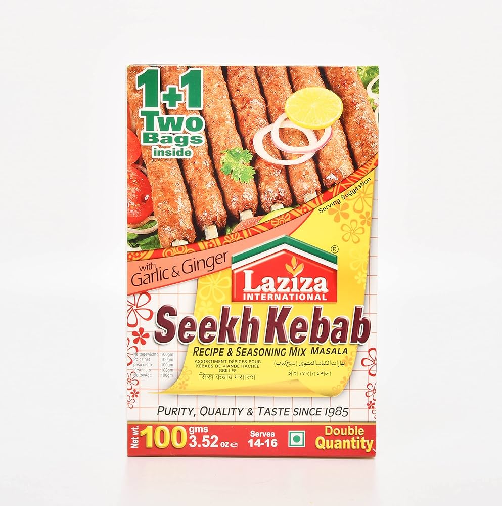 Laziza - Seekh Kebab Masala - 100g