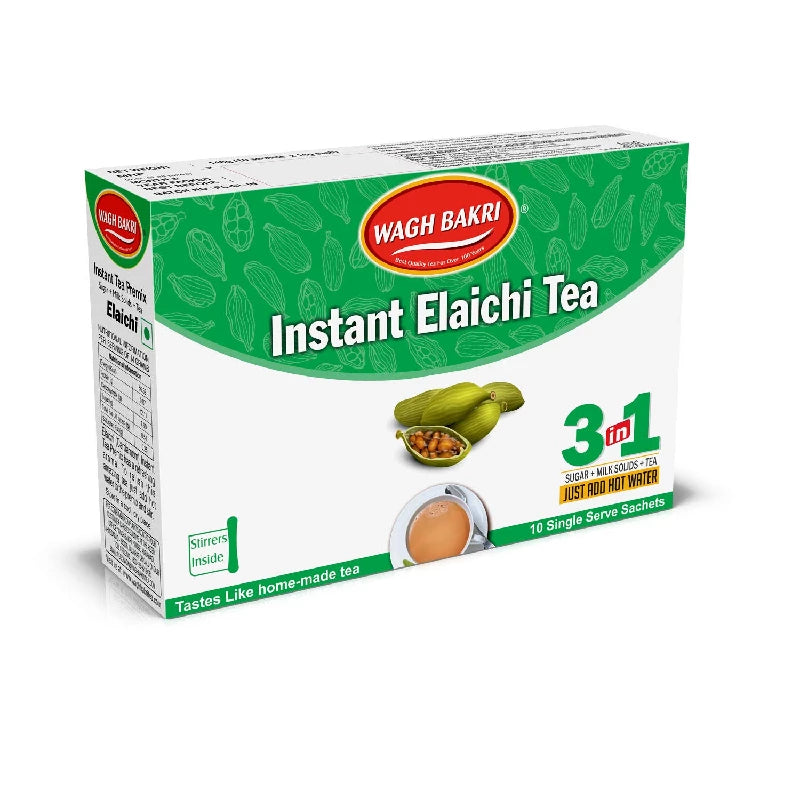 Wagh Bakri - Instant Cardamom Tea -140g