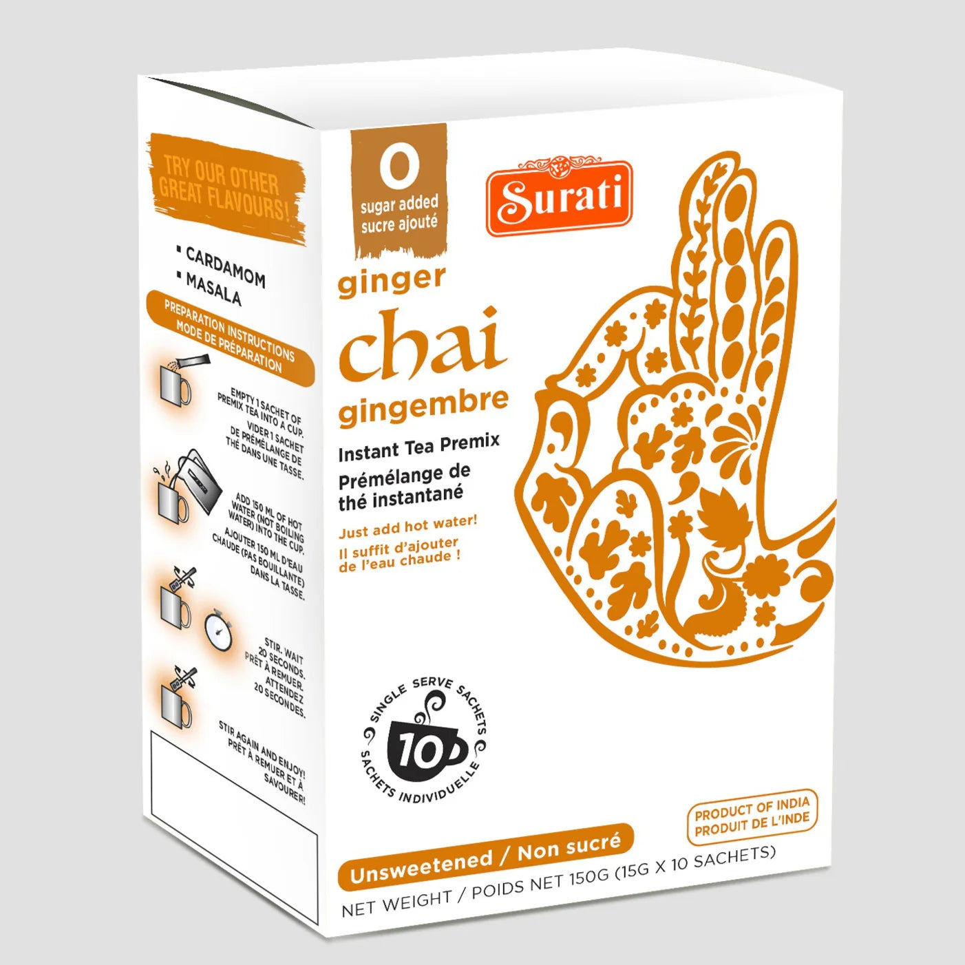 Surati - Ginger Tea - Premix - 150g