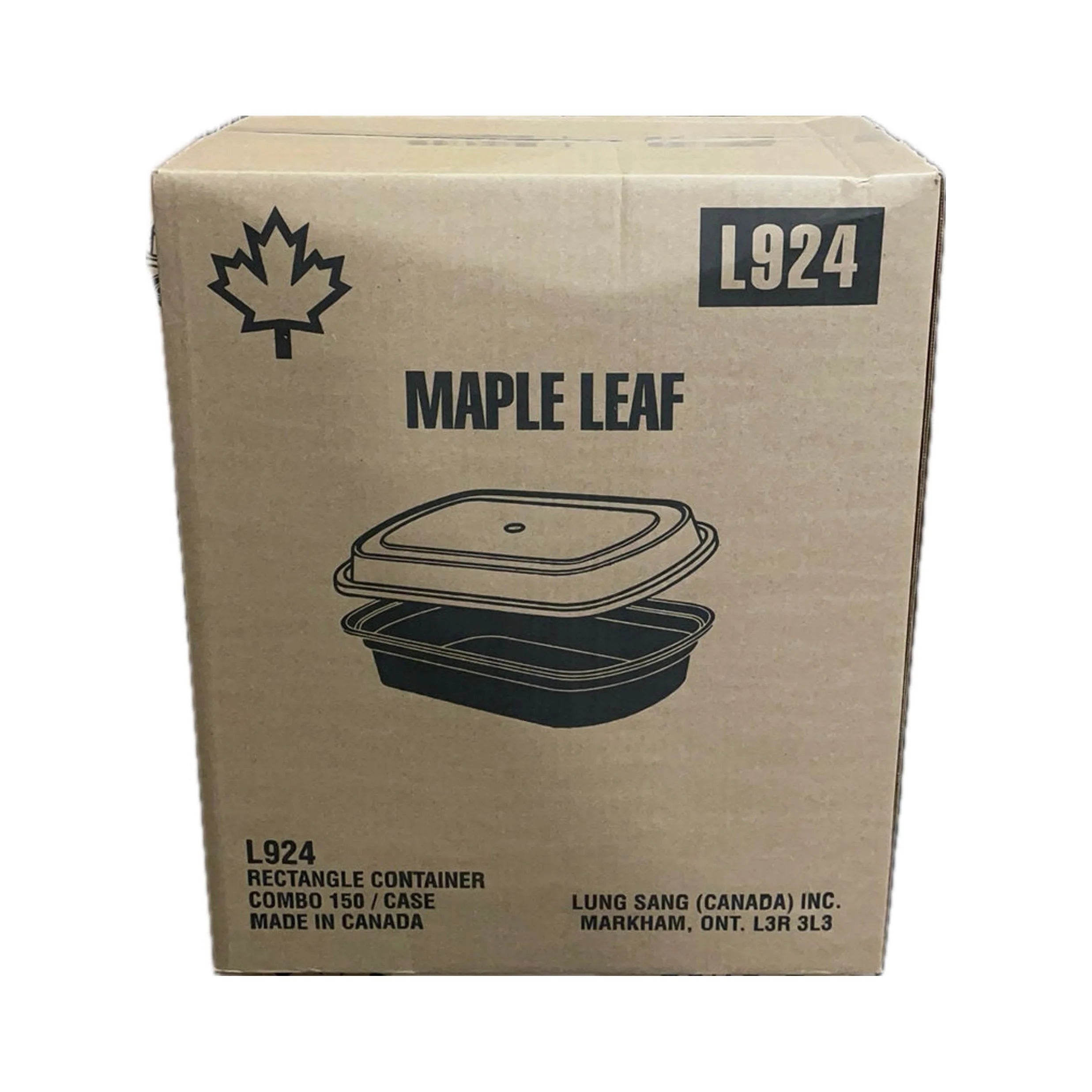 Maple - Plastic Container Combo - 24oz