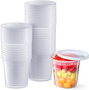 Deli Container - Flat Tempered - 24 Oz