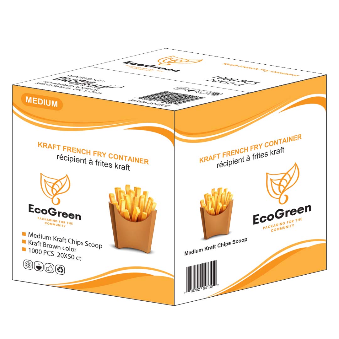 EcoGreen - French Fries Pouch - Medium