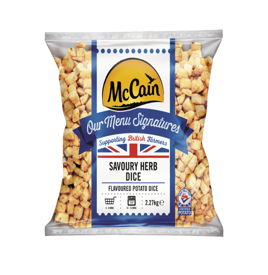 Mccain - Diced Potato Savoury Seasoned Skin-On