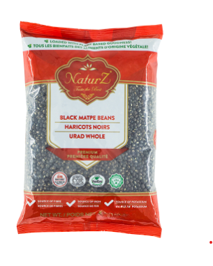NaturZ - Urad Dal - Whole - 4Lb
