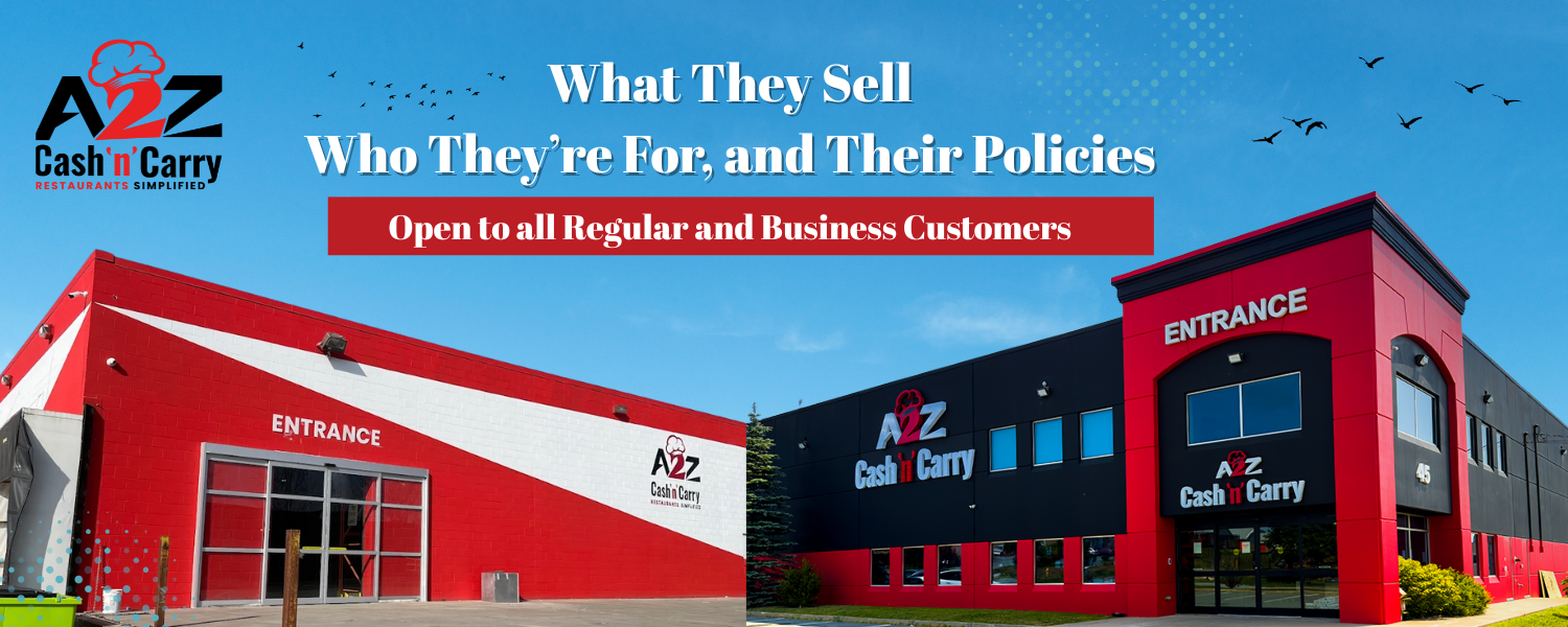 A2Z Cash & Carry — Windsor & Halifax: Origins, What They Sell, Who They’re For, and Their Policies