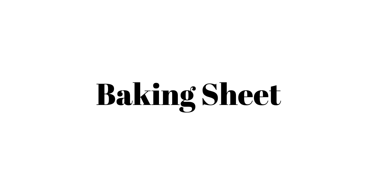 Baking Sheets
