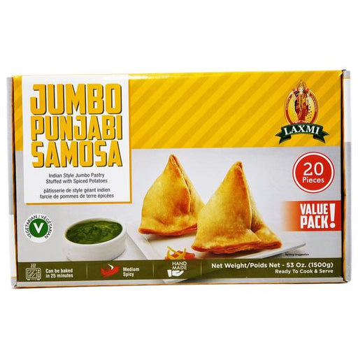 Laxmi Punjabi Samosa Jumbo 1.5Kg - A2Z Cash N Carry