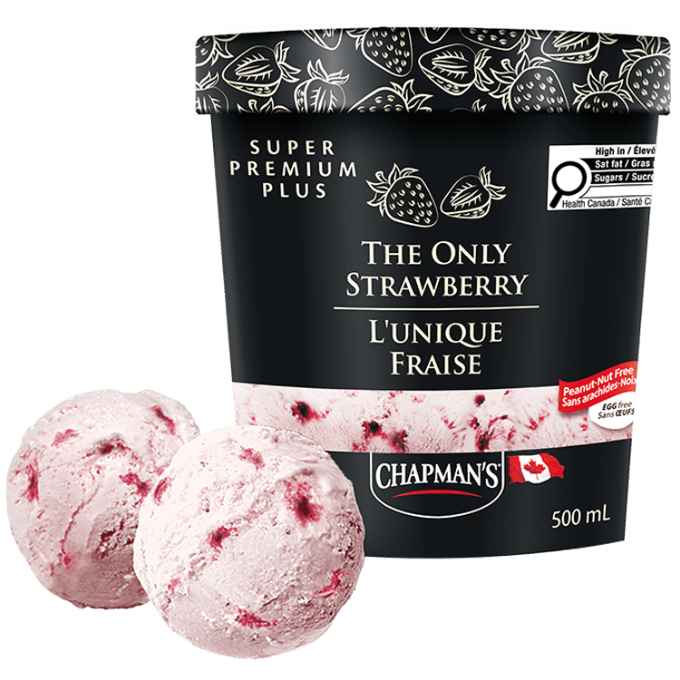Chapman's Ice cream The Only Strawberry 500ml - A2Z Cash N Carry