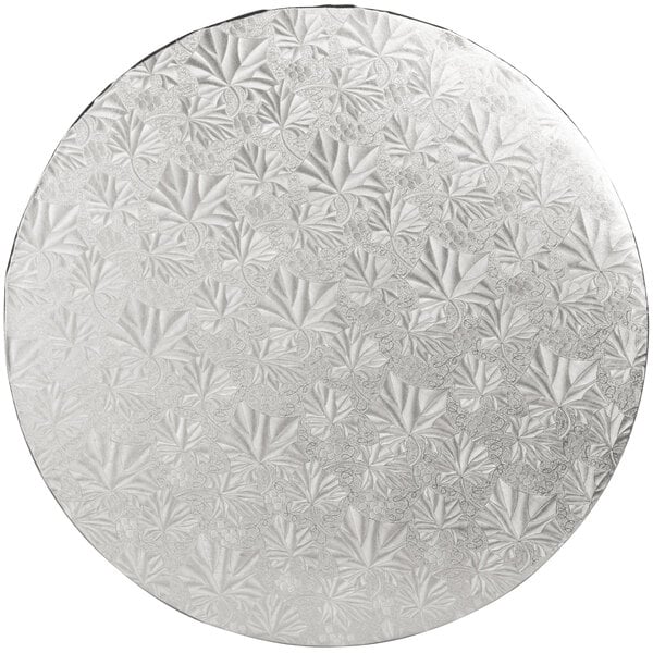 Enjay Cake Board Round Silver 14 inch 1/2 Thick 12 Ct - A2Z Cash N Carry