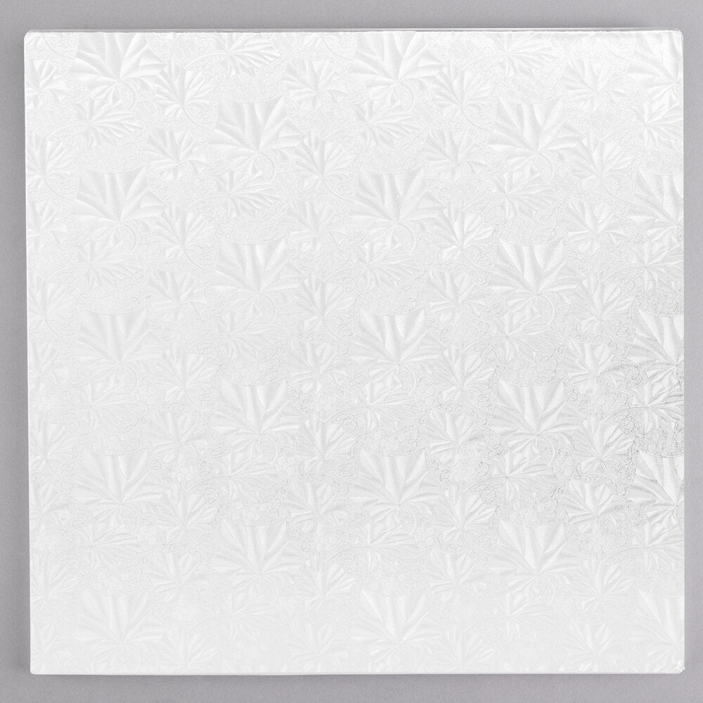 Enjay Cake Board Square White 14 inch 1/2 Thick 12 Ct - A2Z Cash N Carry