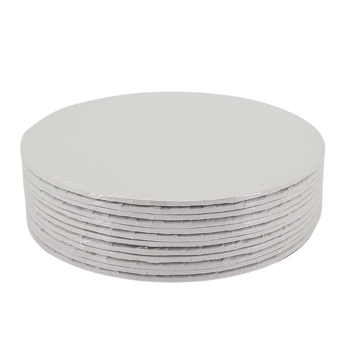 Enjay Cake Board Round White 12x1/4 - A2Z Cash N Carry