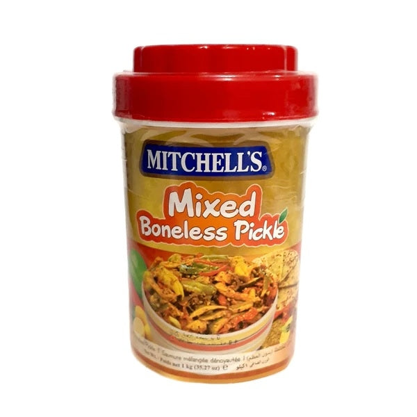 Mitchell's Mixed Pickle Boneless 1Kg - A2Z Cash N Carry