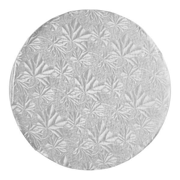 Enjay Cake Board Round Silver 12 inch 1/2 Thick 12 Ct - A2Z Cash N Carry