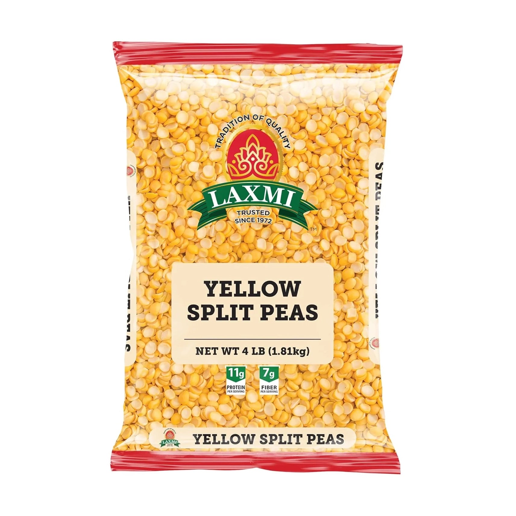 Laxmi - Yellow Split Peas - 2Lb