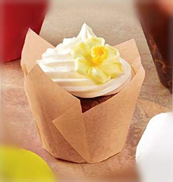 Enjay Muffin Cups - Tulip - Natural - 100 Ct - A2Z Cash N Carry