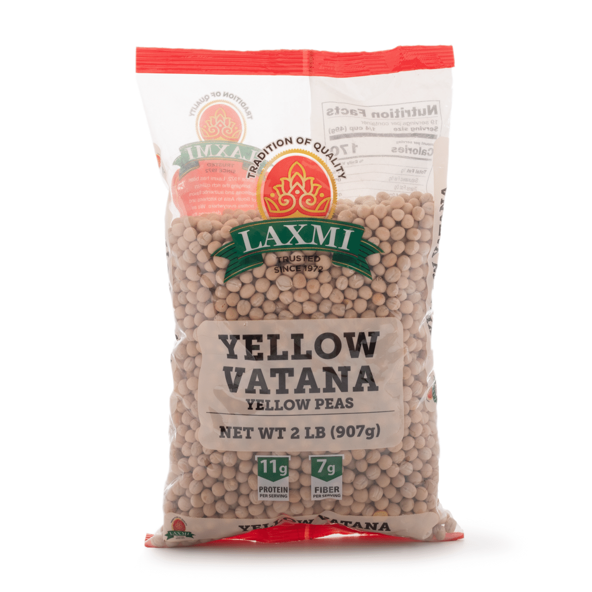 Laxmi Yellow Vatana 2Lb - A2Z Cash N Carry