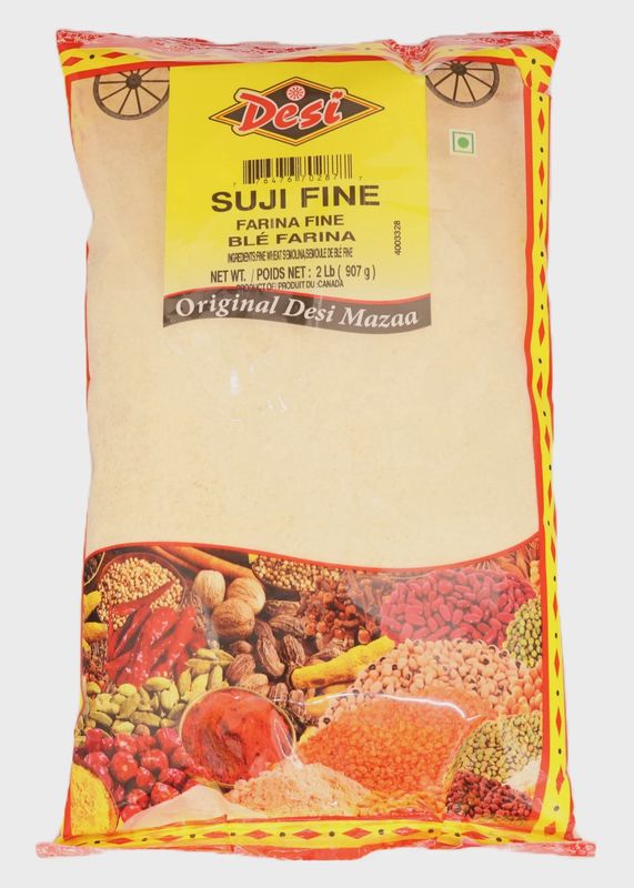 Desi Suji Fine Farina 2Lb - A2Z Cash N Carry