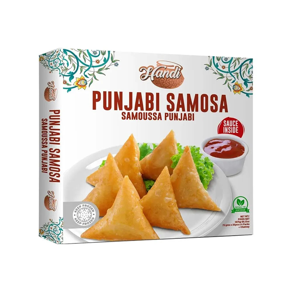 Handi Punjabi Samosa 25Ct - A2Z Cash N Carry