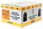 Garbage Bags Strong Black 26x36 - A2Z Cash N Carry (label detail)