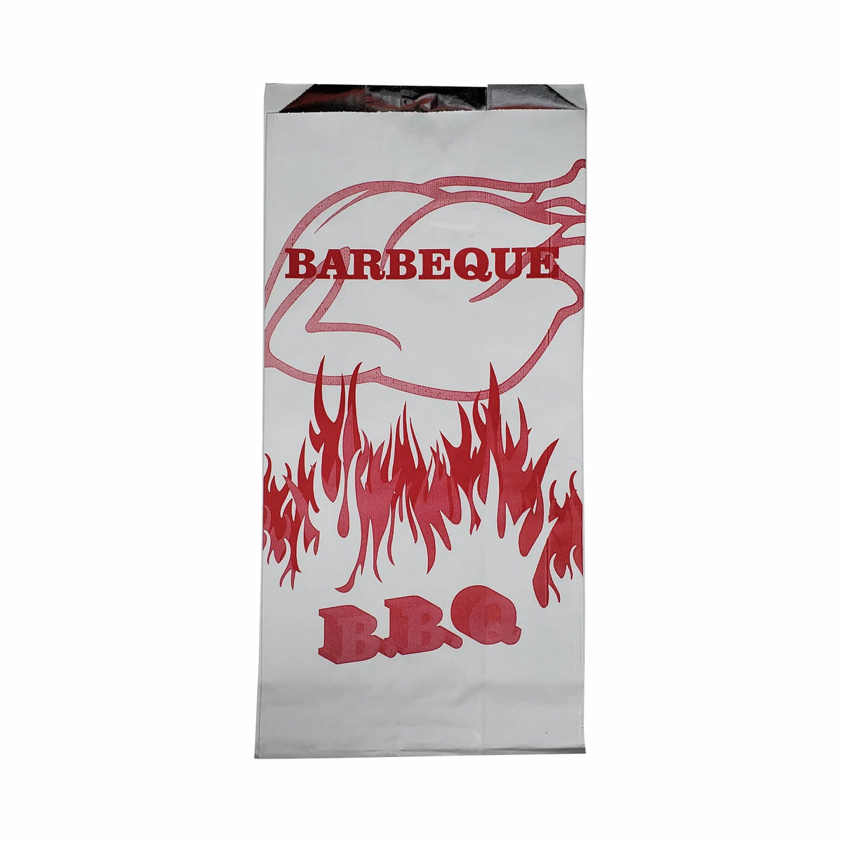 Atlas - Foil BBQ Chicken Bags - Printed - 5.5x3.5x12 - 1000Ct